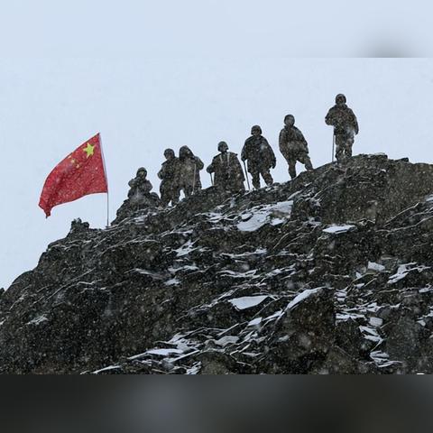 中印邊界地圖對比，最新展示